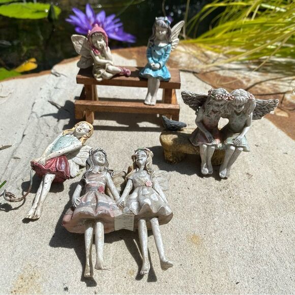 Miniature Items for Fairy Garden - Fairies - Picture 1 of 5